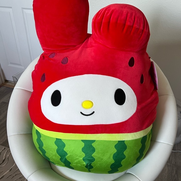 hello kitty squishmallow watermelon